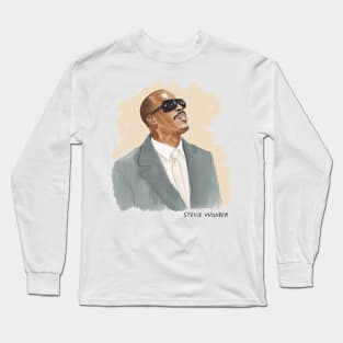 ••  Stevie Wonder Fan Art  •• Long Sleeve T-Shirt